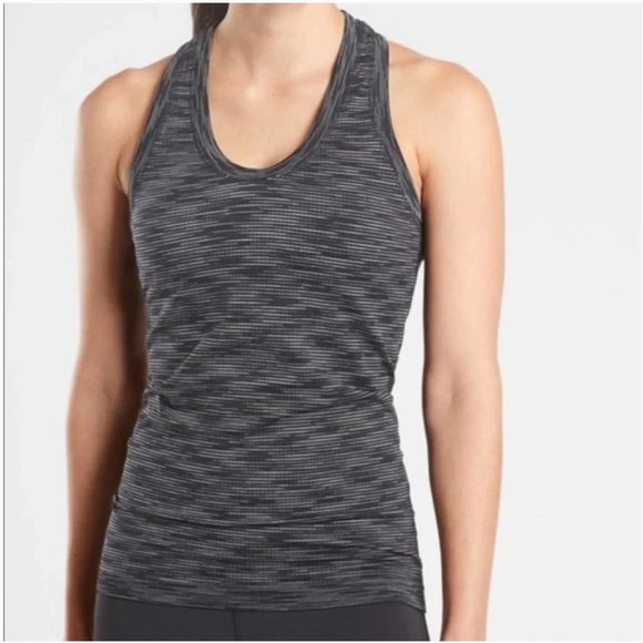 Athleta Momentum Tank Grey Space Dye S - Picture 1 of 15